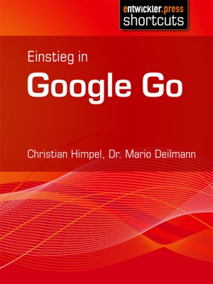 cover image of Einstieg in Google Go
